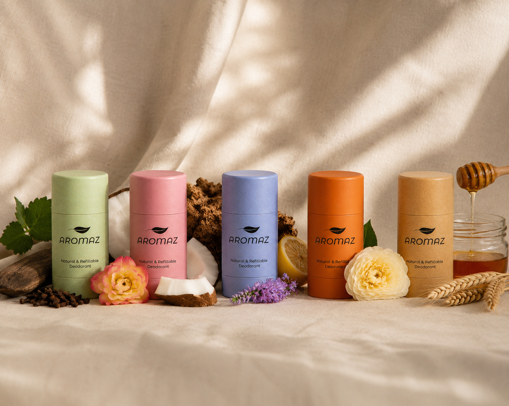 Refillable and Natural Deodorant