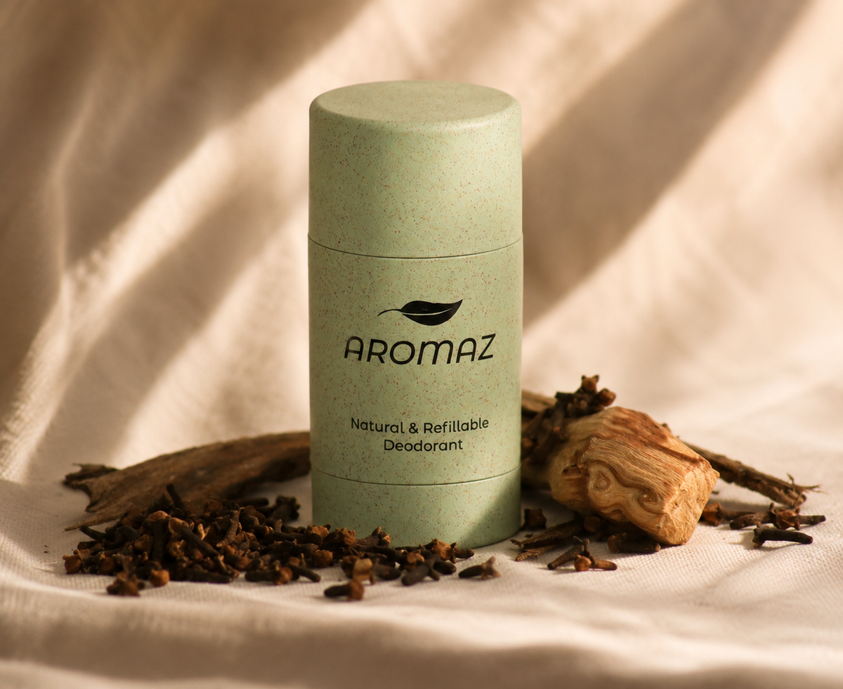 Refillable and Natural Deodorant