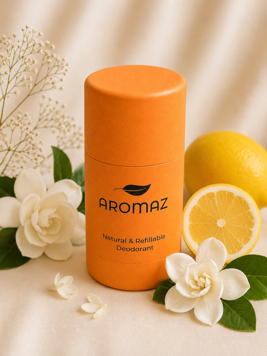Refillable and Natural Deodorant