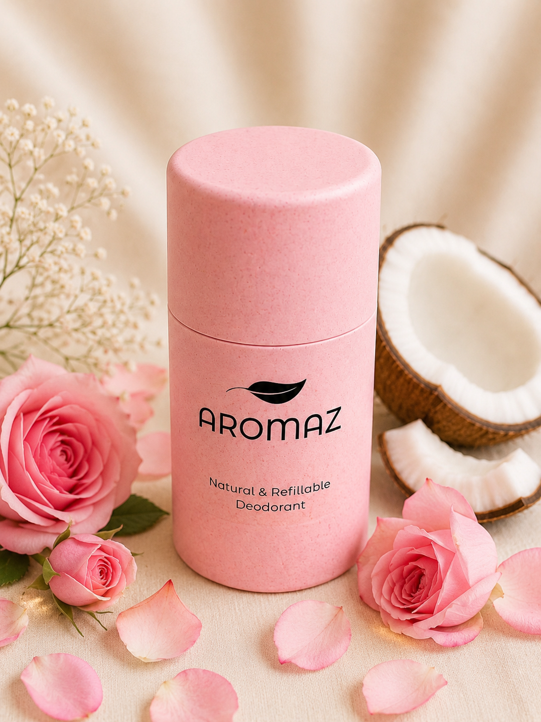 Refillable and Natural Deodorant