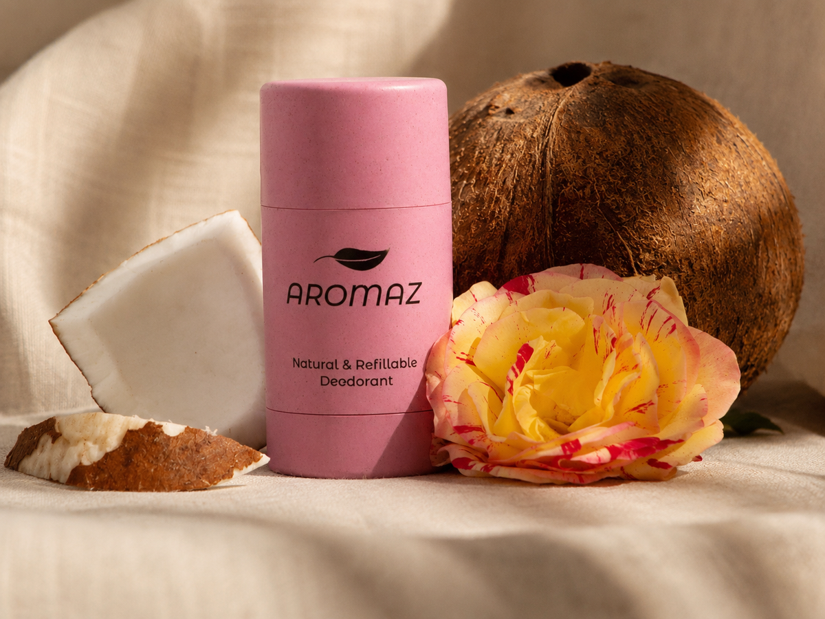 Refillable and Natural Deodorant