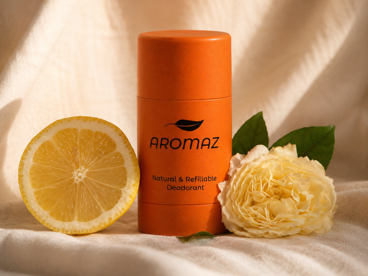 Refillable and Natural Deodorant