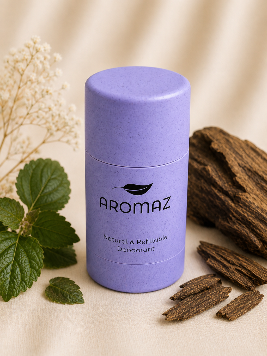 Refillable and Natural Deodorant