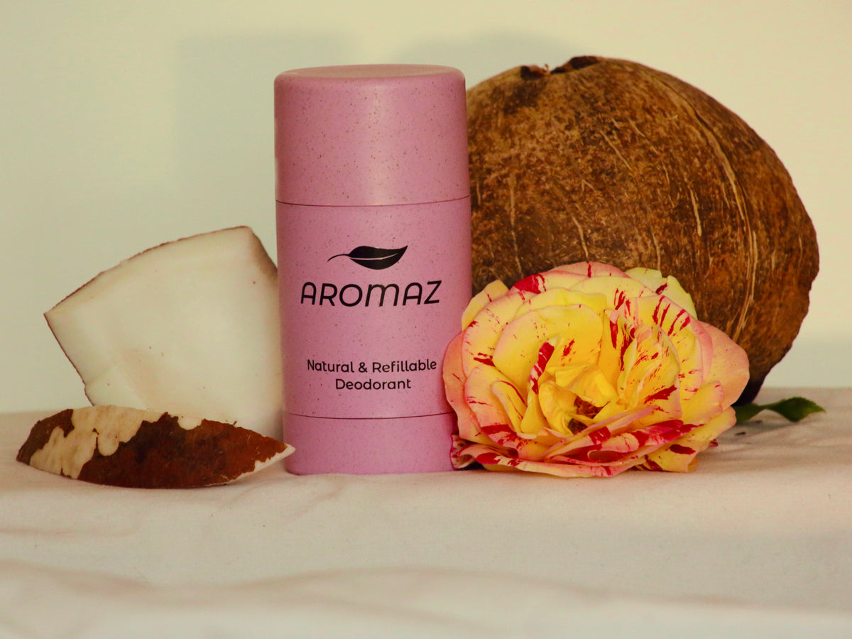 Refillable and Natural Deodorant