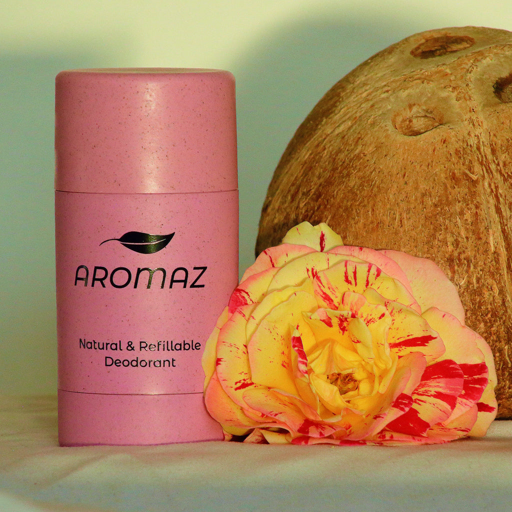 Refillable and Natural Deodorant