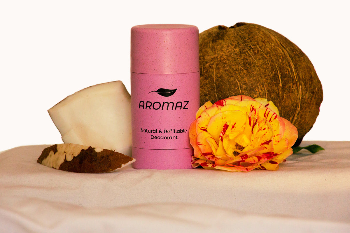 Refillable and Natural Deodorant